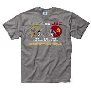  USC Trojans vs UCLA Bruins 2011 Match up T Shirt Sports 
