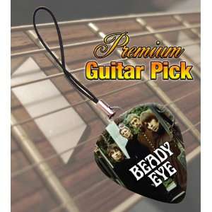  Beady Eye Premium Guitar Pick Phone Charm Musical 