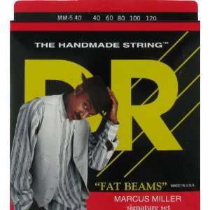 DR Strings Bass Fat Beamâ¢ Stainless Steel 5 String, .040   .120 