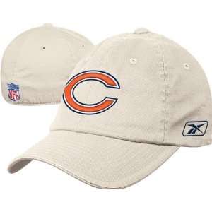   Chicago Bears  Khaki  Sideline Flex Fit Slouch Hat