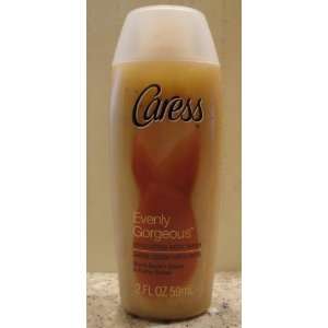   Caress Evenly Gorgeous Exfoliating Body Wash, 2 Ounce Bottle Beauty