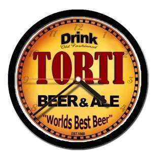  TORTI beer and ale cerveza wall clock 