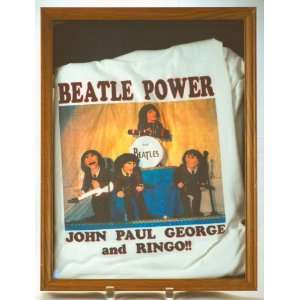 Beatle Power  John / Paul / George / Ringo   XL T Shirt   100% Cotton 