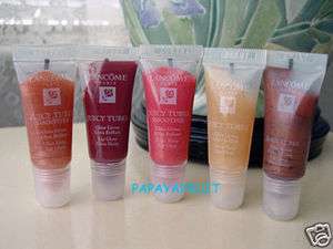 5x Lancome Juicy Tubes~CORAL RUSH HALLUCINATION TOUCHED  