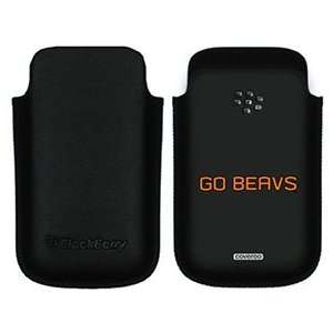 Go Beavs on BlackBerry Leather Pocket Case  Players 