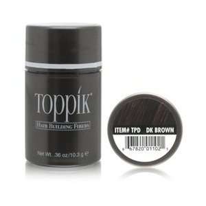  Toppik Hair Building Fibers 2.5g travel size  dark brown 