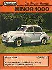 Car Repair Manual MINOR 1000 (Morris Minor 1956 1971