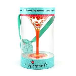 Top Shelf Hottie Martini Glass