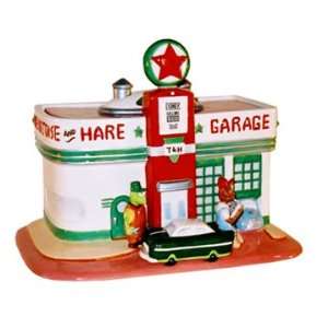 Paris & Beebee Garage Cookie Jar 