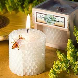  Beeswax Honeycomb Candle Favors