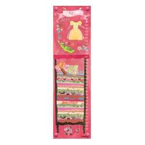    personalized princess & the pea growth chart