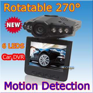 HD720p Night Vision Car Camera DVR Road Recorder IR Motion Detection
