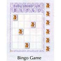 Vintage Nursery Bingo Games For Baby Shower  