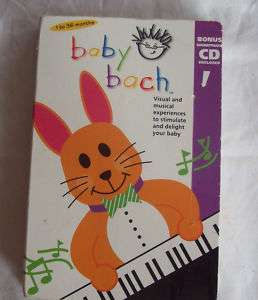 BABY BACH MUSICAL ADVENTURE VHS  