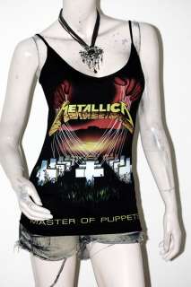 Metallica Heavy Metal Punk Rock DIY Sexy Cami Tank Top  