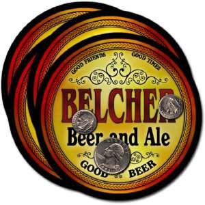  Belcher, LA Beer & Ale Coasters   4pk 