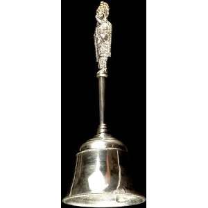  Garuda Ritual Bell   Sterling Silver