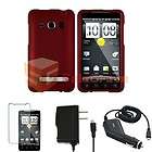   Accessory CHARGER CASE BUNDLE For HTC Sprint Evo 4G Mobile Cell Phone