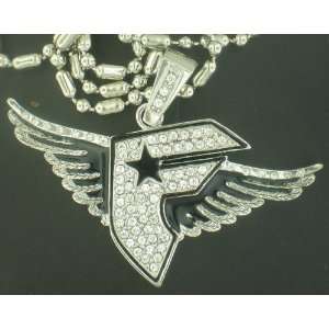  FAMOUS STARS AND STRAPS CHARM WITH WINGS in Silver CHARM 