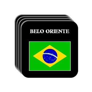  Brazil   BELO ORIENTE Set of 4 Mini Mousepad Coasters 