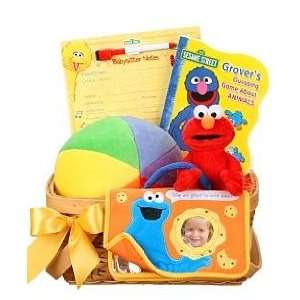  Elmo and Friends Baby Basket 