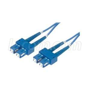   , Single Mode Fiber Cable, Dual SC / Dual SC, Blue 4.0m Electronics