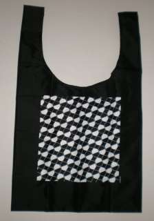 Knoll Textiles Design Black Shopping Hand Bag Groceries  