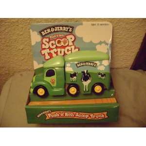  RC2 Ben & Jerrys Push N Roll Scoop Truck Toys & Games