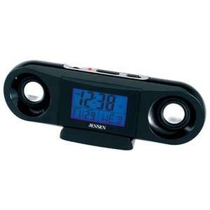  Jensen SMPS 100 Portable Speaker Clock with Time/Alarm 