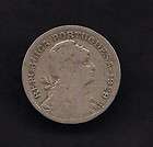1929 Guatemala 10 Centavos Silver Coin Bird on Pillar KM#239.2