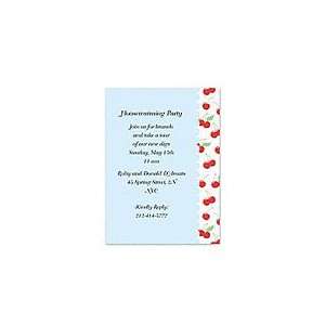  Cherry Jubilee Moving Party Invitations Health & Personal 