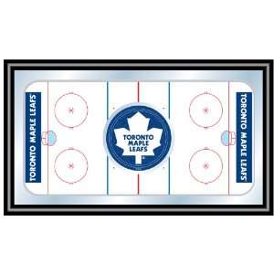  NHL Toronto Maple Leafs Framed Hockey Rink Mirror