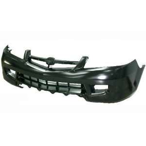   DK5 Acura MDX Primed Black Replacement Front Bumper Cover Automotive