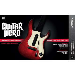 PS3 Guitar Hero 5 Wireless GUITAR   Band Hero/Rock Band 2 & 3  