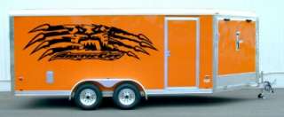 Arctic Cat Tear Trailer Graphics Decals Stickers 72x20  