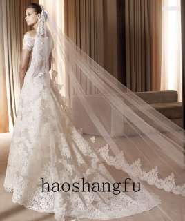 New Short Sleeve Lace Bridal Wedding Dress Wedding Gown  