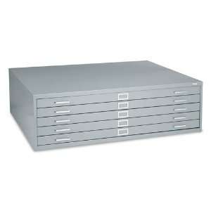  Safco Products   Safco   Five Drawer Steel Flat File, 53 3 