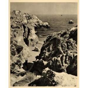  1942 Praia da Rocha Rocks Beach Portugal Helga Glassner 