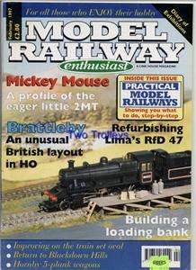 Model Railway Feb 1997 Mickey Mouse Loading Bank Oval  