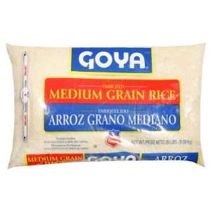  Goya, Rice Medium Grain, 20 Pound (3 Pack) Health 