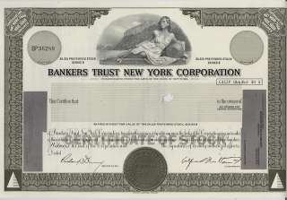 BANKERS TRUST NEW YORK CORPORATION unissued  
