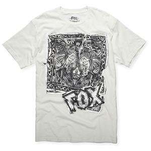    Fox Racing Bandanna Premium T Shirt   X Large/Chalk Automotive