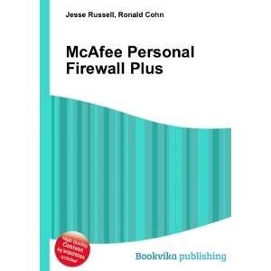  McAfee Personal Firewall Plus Ronald Cohn Jesse Russell 