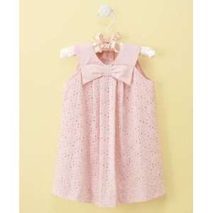  First Impressions Baby Girl Eyelet Dress Bright Wht 24 