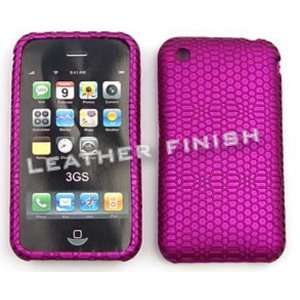  Apple iPhone 1G/2G/3G/3GS Honey Dark Purple   Honeycomb 