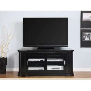 Black TV Stand with Sliding Doors   Altra Industries 