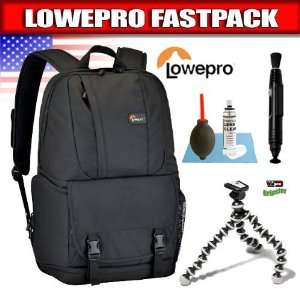 Lowepro Fastpack 200 (Black) Camera Bag + Vidpro Gripster 