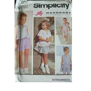   SIMPLICITY JIFFY WARDROBE RATED EASY #7850 Arts, Crafts & Sewing