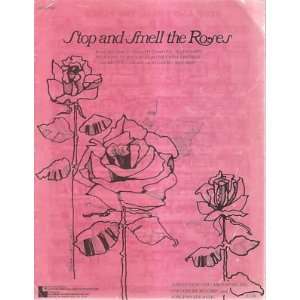 Sheet Music Stop And Smell The Roses Mac Davis Doc Severerinsen 192