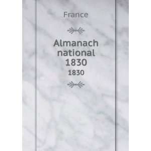  Almanach national. 1830 France Books